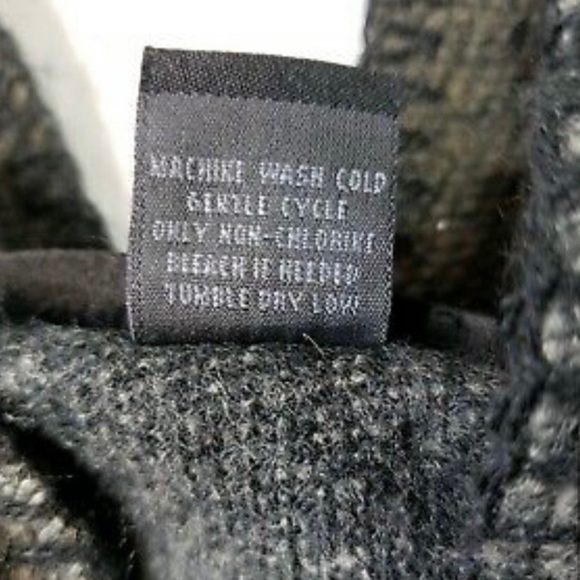 STEVE MADDEN Colorblock Poncho / Wrap, brown/gray - Picture 6 of 6